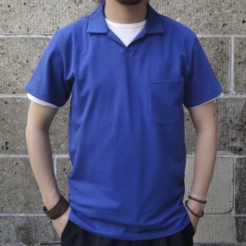 他の写真1: UNIVERSAL WORKS (ユニバーサルワークス) PIQUET SHIRTS FINE PIQUET ロイヤルブルー