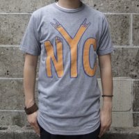 PALMER CASH (パルマーキャッシュ) NYC HANDS T-Shirts グレー 
