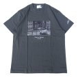 画像1: Filphies (フィルフィーズ) SHORT SLEEVE PRINT T-SHIRT Harlem view on 112 street ヘイジーブラック (1)