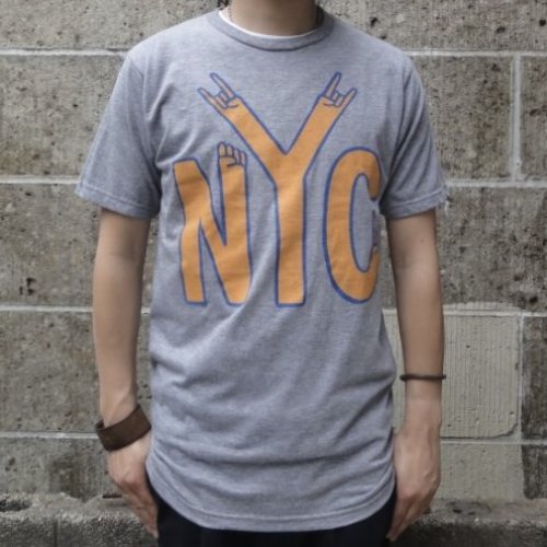 他の写真1: PALMER CASH (パルマーキャッシュ) NYC HANDS T-Shirts グレー 