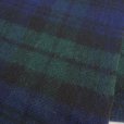 画像3: BRONTE by MOON (ブロンテバイムーン) Dales Scarves - Tartan Check ブラックウォッチ (3)