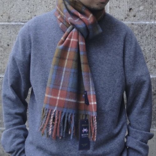 他の写真1: BRONTE by MOON (ブロンテバイムーン) Dales Scarves - Tartan Check アンティークブキャナン