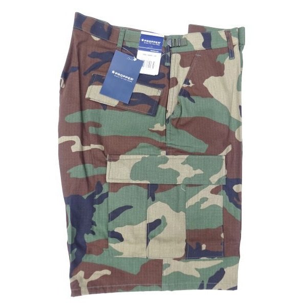 画像1: PROPPER (プロッパー) BDU SHORTS ウッドランドカモ