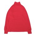 画像2: LIFEWEAR (ライフウェア) LONG SLEEVE TURTLENECK TEE レッド (2)