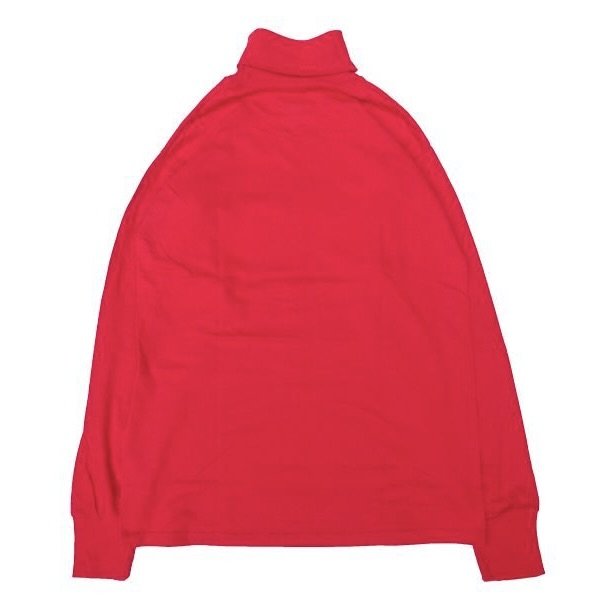 画像2: LIFEWEAR (ライフウェア) LONG SLEEVE TURTLENECK TEE レッド