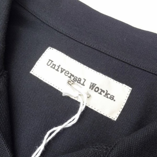 画像3: UNIVERSAL WORKS (ユニバーサルワークス) PIQUET SHIRTS FINE PIQUET ブラック