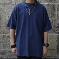 MIDA (ミダ) CREW NECK POCKET TEE S/S ネイビー