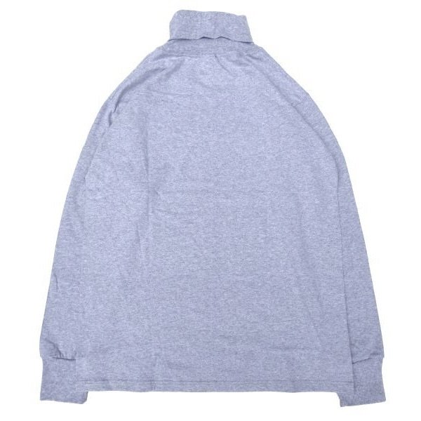 画像2: LIFEWEAR (ライフウェア) LONG SLEEVE TURTLENECK TEE アスレチックグレー
