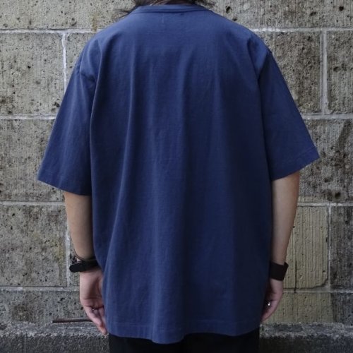 他の写真3: MIDA (ミダ) CREW NECK POCKET TEE S/S ネイビー