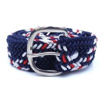 Brushy Creek Belt & Buckle Co. (ブラッシークリーク) Nylon Web Belt ネイビー