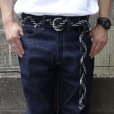 画像1: Brushy Creek Belt & Buckle Co. (ブラッシークリーク) Nylon Web Belt ハンターグリーン (1)