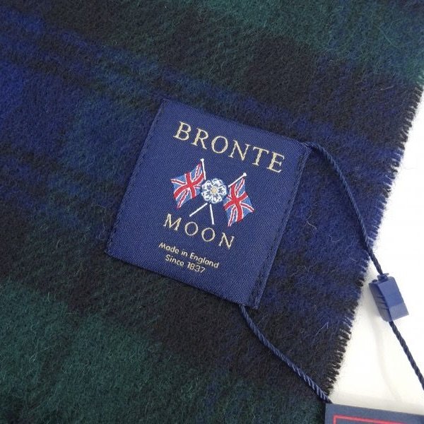 画像2: BRONTE by MOON (ブロンテバイムーン) Dales Scarves - Tartan Check ブラックウォッチ