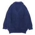 画像7: Mars Knitwear (マーズニットウェア) WILLIAM SHAWL COLLAR ネイビー