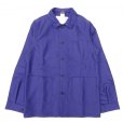 画像5: Le LABOUREUR (ルラブルール) MOLE SKIN COVERALL JK ネイビー