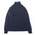 画像1: LIFEWEAR (ライフウェア) LONG SLEEVE TURTLENECK TEE ブラック (1)