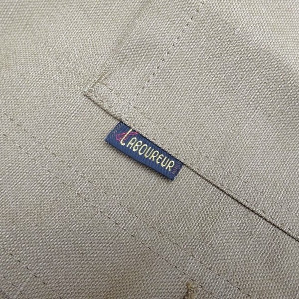 画像3: Le LABOUREUR (ルラブルール) VESTON LIN ベージュ