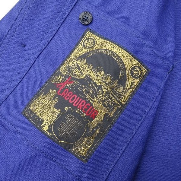 画像4: Le LABOUREUR (ルラブルール) VESTON COTTON ネイビー