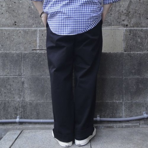 他の写真3: RICCARDO METHA (リカルドメッサ) 1TUCK WIDE TROUSERS ブラック