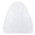 画像2: LIFEWEAR (ライフウェア) LONG SLEEVE MOCK NECK TEE ホワイト (2)