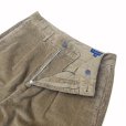 画像8: RICCARDO METHA (リカルドメッサ) 1TUCK WIDE PANTS CORDUROY カーキ