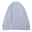 画像2: LIFEWEAR (ライフウェア) LONG SLEEVE MOCK NECK TEE アスレチックグレー (2)