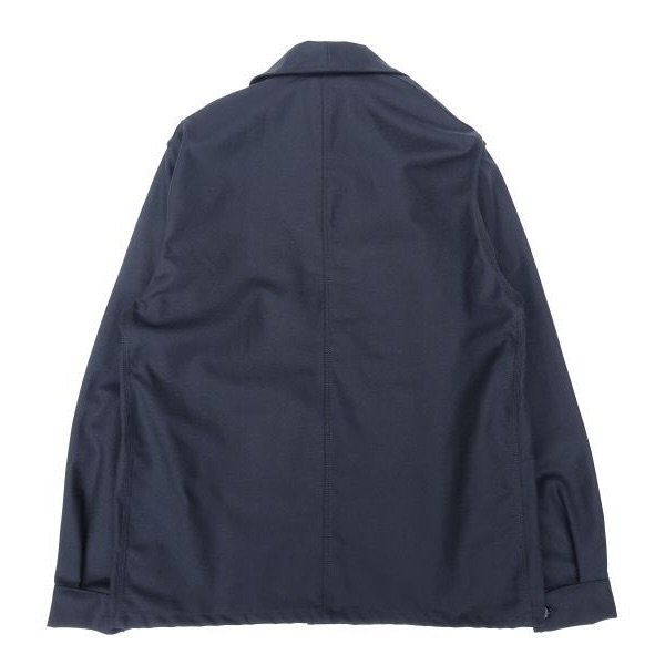 画像2: Le LABOUREUR (ルラブルール) VESTON COTTON SOLID ブラック