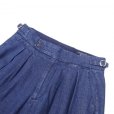 画像6: RICCARDO METHA (リカルドメッサ) 2TUCK BELTLESS TROUSERS デニム ウォッシュ