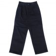 画像4: RICCARDO METHA (リカルドメッサ) 1TUCK WIDE TROUSERS ブラック