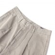 画像3: RICCARDO METHA (リカルドメッサ) 1TUCK WIDE TROUSERS ベージュ