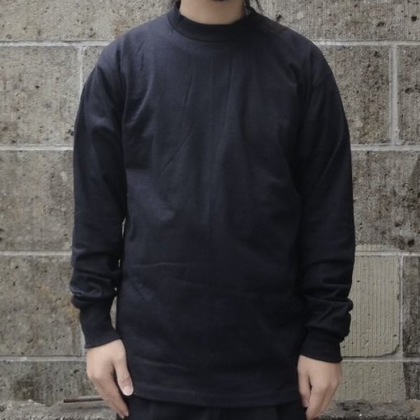 画像4: LIFEWEAR (ライフウェア) LONG SLEEVE CREWNECK TEE ブラック