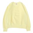 画像4: MADE BLANKS (メイドブランクス) VARSITY CREW NECK REACTIVE DYE イエロー