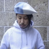 Le Beret Francais (ル ベレー フランセ) UNISEX BERET ホワイト/ライトブルー