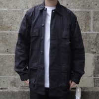 ROTHCO (ロスコ) BDU SHIRT RIP STOP WITH BIO WASH ブラック