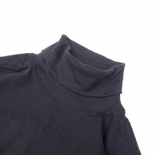 画像3: LIFEWEAR (ライフウェア) LONG SLEEVE TURTLENECK TEE ブラック