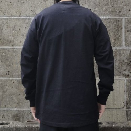 他の写真3: LIFEWEAR (ライフウェア) LONG SLEEVE CREWNECK TEE ブラック