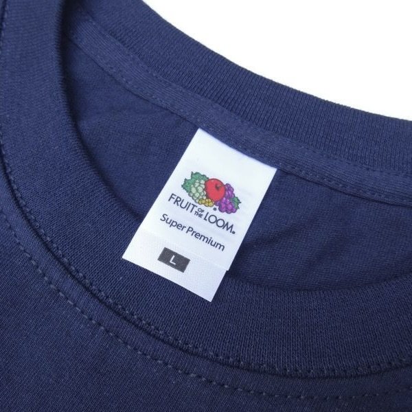 画像3: Deadstock EURO FRUIT OF THE LOOM TEE ネイビー
