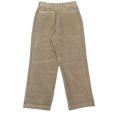 画像5: RICCARDO METHA (リカルドメッサ) 1TUCK WIDE PANTS CORDUROY カーキ