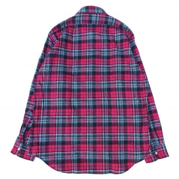 画像2: Deadstock 90's CLEVE (クリーブ) ライトフランネルシャツ D PLAID