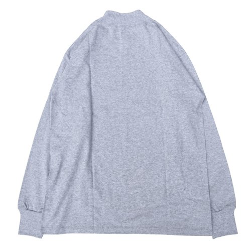 他の写真2: LIFEWEAR (ライフウェア) LONG SLEEVE MOCK NECK TEE アスレチックグレー