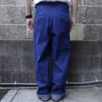 画像3: RICCARDO METHA (リカルドメッサ) 2TUCK BELTLESS TROUSERS デニム ウォッシュ