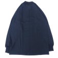 画像2: LIFEWEAR (ライフウェア) LONG SLEEVE MOCK NECK TEE ブラック (2)