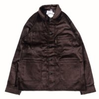 Le LABOUREUR (ルラブルール) VESTON VOLOURS コーデュロイ マロン