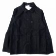画像1: Le LABOUREUR (ルラブルール) MOLE SKIN COVERALL JK ブラック (1)