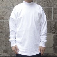 LIFEWEAR (ライフウェア) LONG SLEEVE MOCK NECK TEE ホワイト