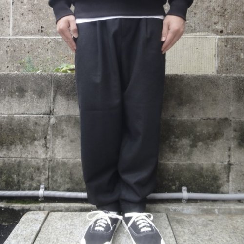 他の写真1: RICCARDO METHA (リカルドメッサ) 1TUCK CARROT ブラック
