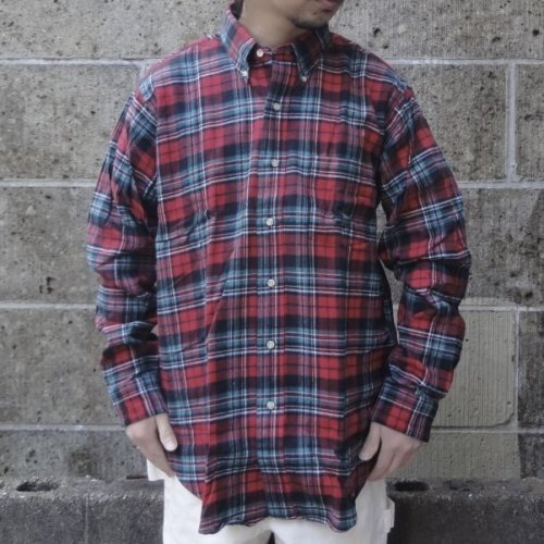他の写真1: Deadstock 90's CLEVE (クリーブ) ライトフランネルシャツ D PLAID