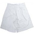 画像2: 80's ITALIAN WHITE GURKHA SHORTS ミントコンディション (2)