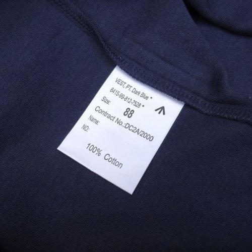 他の写真3: Deadstock UK ROYAL NAVY イギリス軍 PT Tシャツ ネイビー