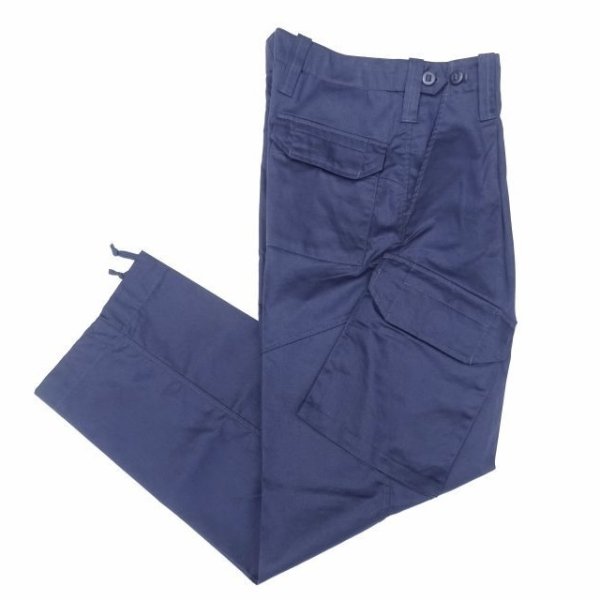 画像1: ROYAL NAVY イギリス軍 PCS COMBAT TROUSERS ネイビー