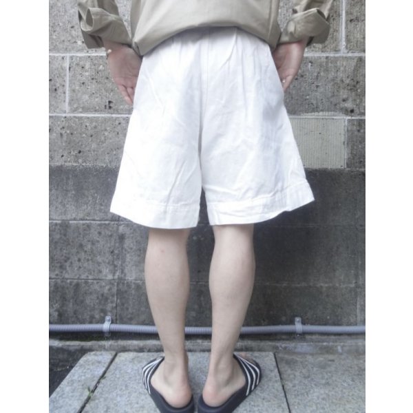 画像6: 80's ITALIAN WHITE GURKHA SHORTS ミントコンディション